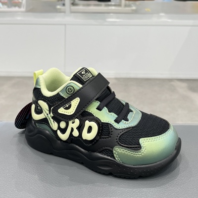 江博士专柜正品2025秋冬四季男童二段透气学步运动鞋1B14A4014BM
