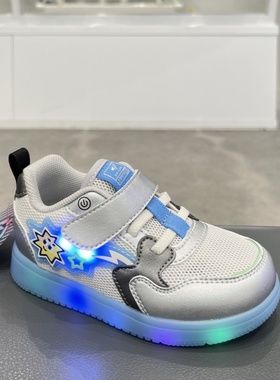 江博士专柜正品2026春款四季男童二段透气学步运动鞋1B14B1005BM