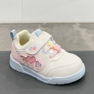 1B14A3002AW 女童二段透气学步运动鞋 江博士专柜正品 2025新秋四季