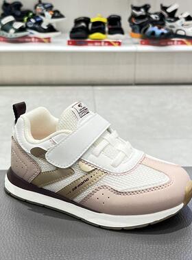 江博士专柜正品2024新款秋女童二阶段轻便防水学步运动鞋B1404480