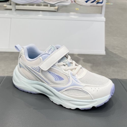 江博士专柜正品2025年春新款女童透气防滑三段运动鞋1C10A1028CW