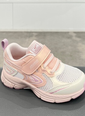 江博士专柜正品2026新春四季女童二段透气学步运动鞋1B14B1047BW