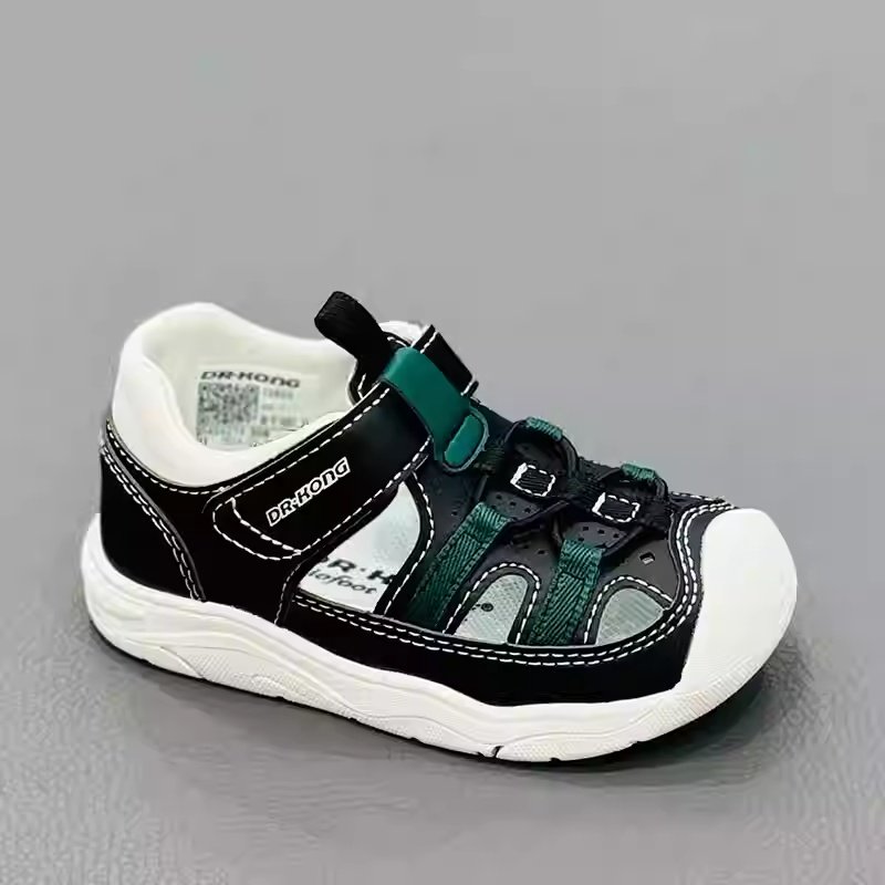 江博士专柜夏款常青男童宝宝二段透气包头防滑学步凉鞋B1404274,童鞋/婴儿鞋/亲子鞋,幼小稳步鞋,淘宝优惠券,粉丝福利购,淘宝优惠卷