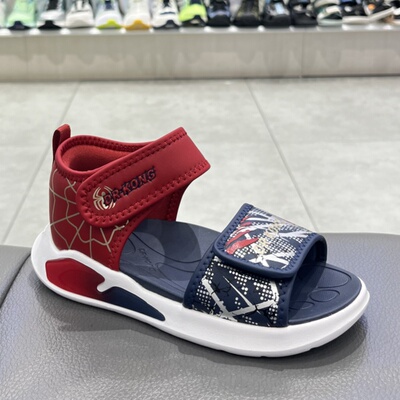 江博士专柜正品2025夏新款男童二段透气学步运动凉鞋1S10A2044AM