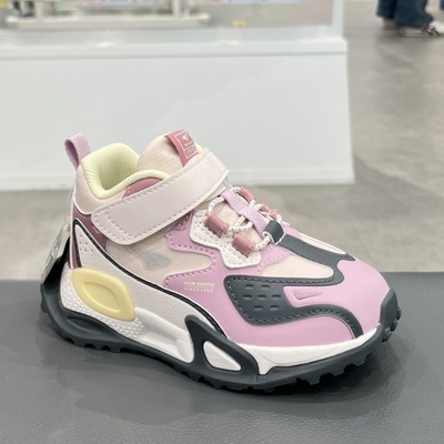 江博士专柜正品2025新冬四季女童二段透气学步运动鞋1B14A4035CW