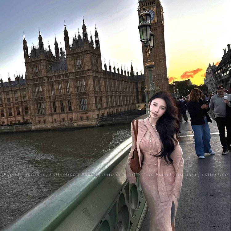 辣妹风时尚2025年冬季新款连衣裙