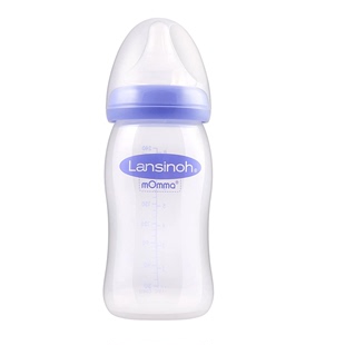 兰思诺 240ml 160ml Lansinoh PP塑料奶瓶 可连吸奶器做储奶瓶