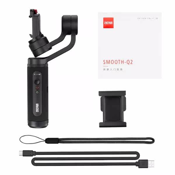 智云Smooth Q2手机稳定器 zhiyun手持云台稳定器 三轴防抖云台|msdalam kategori Aksesori Digital 3C, SLR/aksesori tunggal kamera, Tripod/kepala, kepala - dari Buy2taobao.com untuk memberikan perkhidmatan ejen Taobao profesional membeli