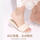 S925纯银三生有幸脚链女小众高级感脚环2025新款 爆款 足链七夕礼物