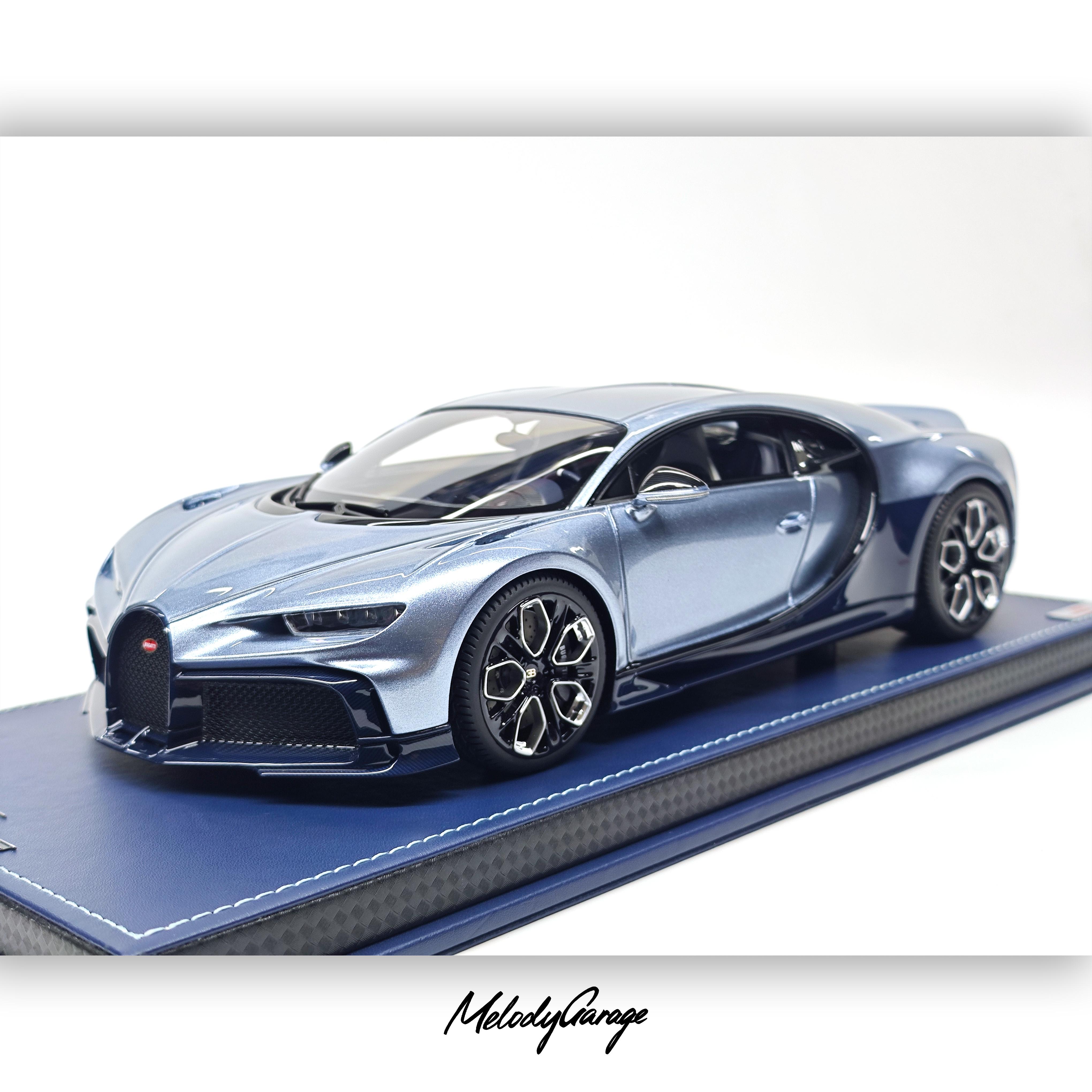 MR1/18布加迪大西洋蓝汽车模型