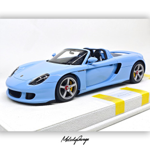 MAKEUP MU 1:18 保时捷卡雷拉GT 2004树脂汽车模型GULF BLUE