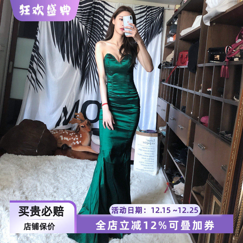 历史底价！晚宴高端性感名媛礼服