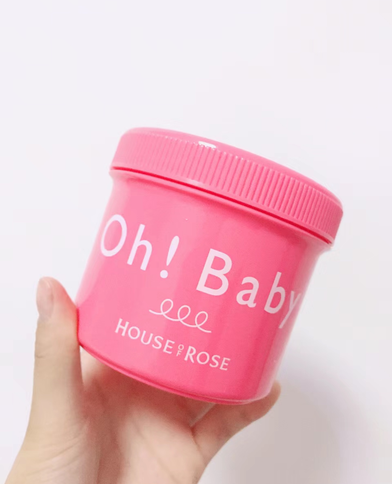 House of Rose Ohbaby去角质鸡皮磨砂膏黑二团蚕丝精华去死皮570g