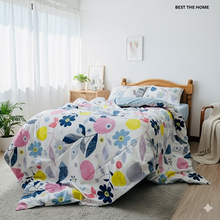 床单 大牌日单 四件套 被套 枕套 100%棉 40支斜纹印花床上用品