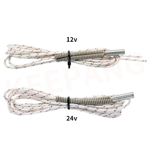 3D打印机配件6*20 加热管 发热管 12V50W 24V50w 单头加热棒