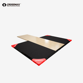 举重台品字硬拉台竞技T型台深蹲健身房防震地胶减震消音CROSSMAX