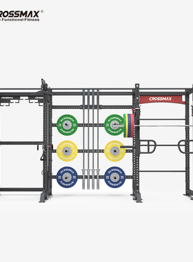 深蹲架龙门架小飞鸟综合训练架KF1000E多功能一体高位下拉训练器