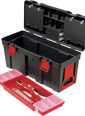 进口英国 KENNEDY 抗冲击塑料拖曳箱 工具收纳箱 KEN-593-2340K