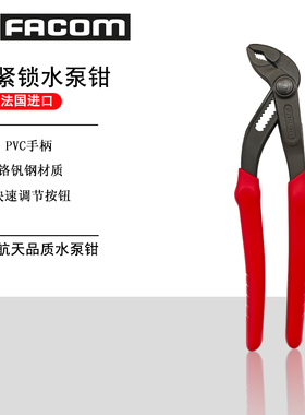 进口法国FACOM工具 181A系列 10寸 双头锁紧水泵钳 181A.25G