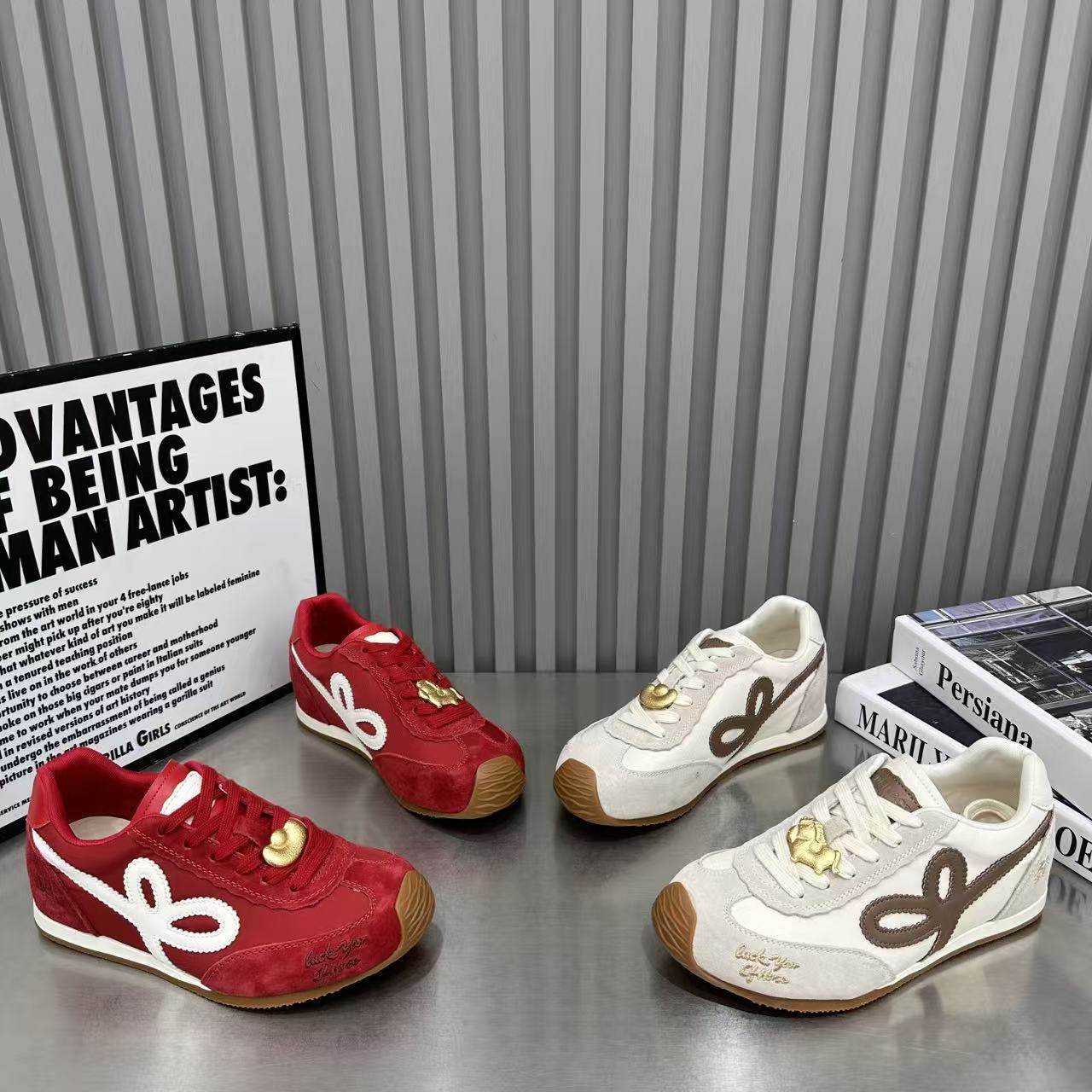 欧货拼色内增高德训鞋女2026年春季新款舒适软底不累脚运动休闲鞋