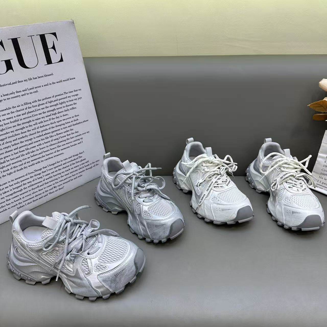 欧货爆款复古擦色轮胎厚底老爹鞋女2026新款百搭时尚运动休闲单鞋,女鞋,棉鞋,淘宝优惠券,粉丝福利购,淘宝优惠卷