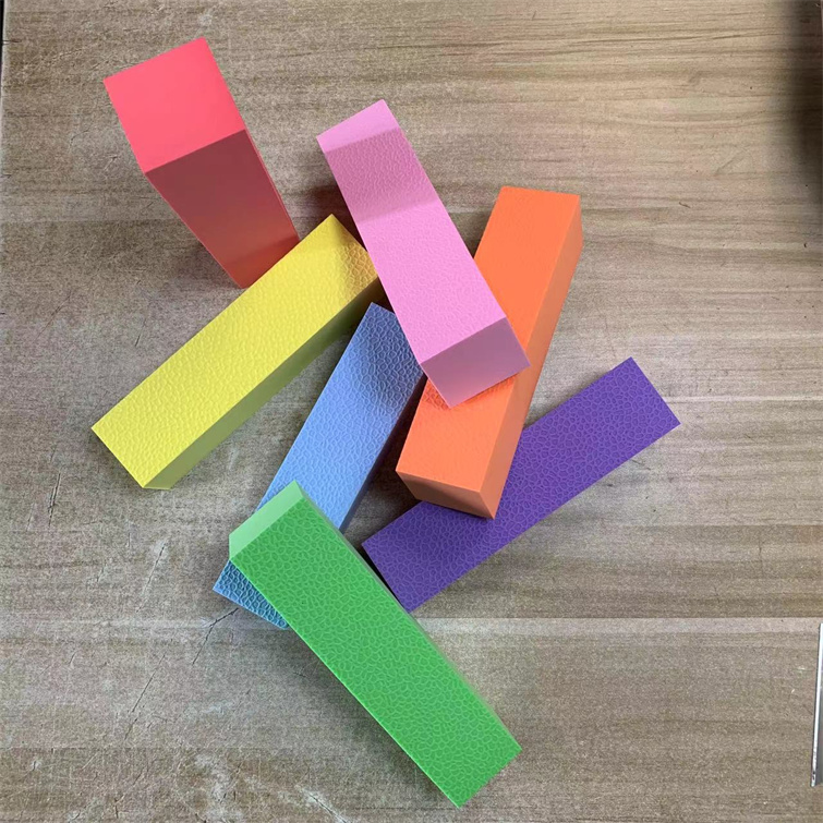 eva泡沫长方体几何立体积木玩具学生活动道具软质方形长条高低5cm