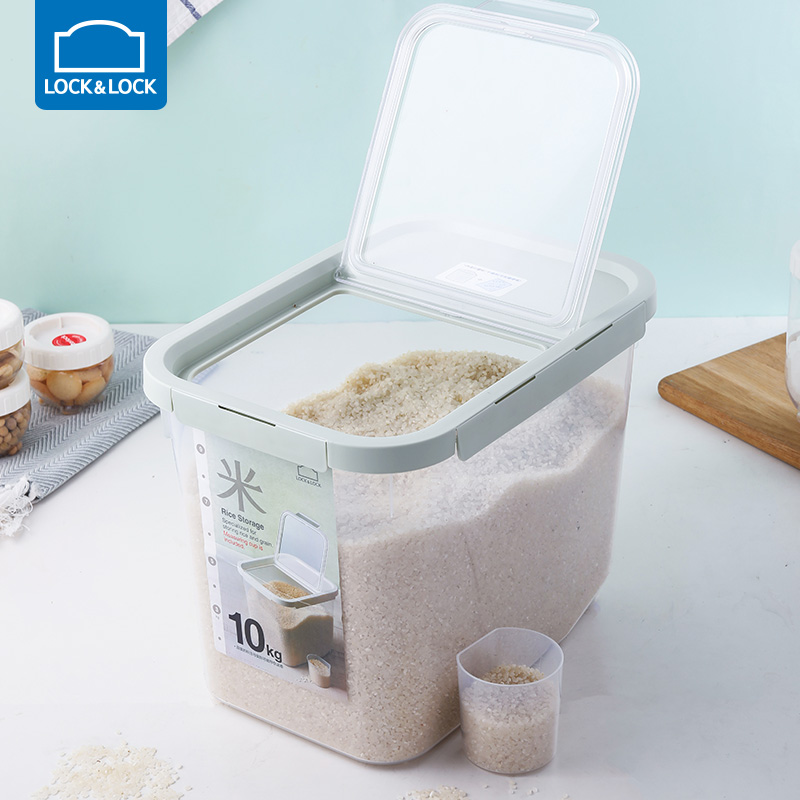 乐扣米缸米桶20斤密封桶防虫