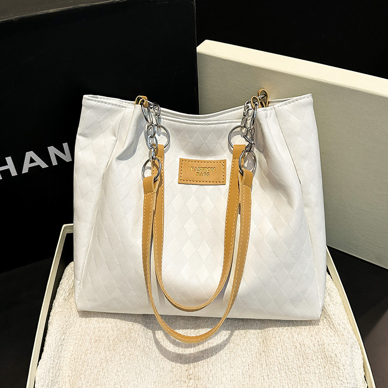 2024新款大容量单肩斜挎托特包