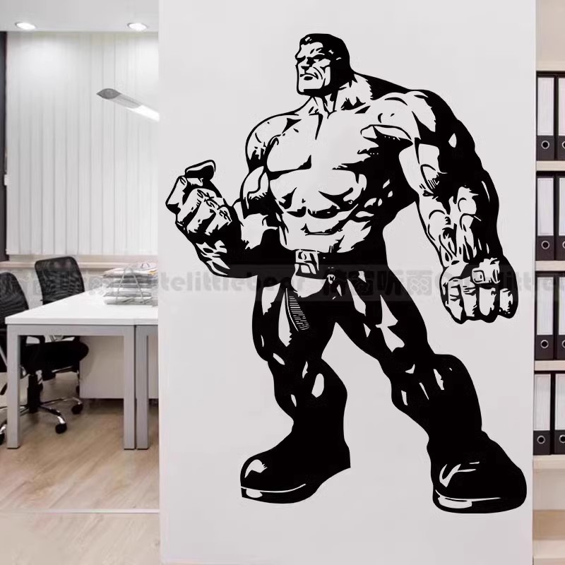 健身房PVC墙面装饰墙贴纸