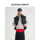 KENT&CURWEN 羊毛混纺廓形藏帽白鹅羽绒马甲 肯迪文秋冬男女同款