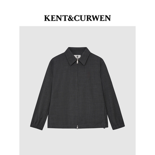三狮刺绣休闲通勤男士 夹克外套 肯迪文2026春夏新品 KENT&CURWEN