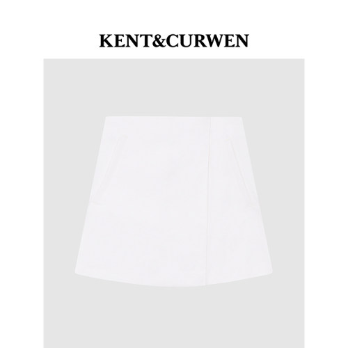 KENT&CURWEN肯迪文春夏系列女装A字廓形型运动风半身裙