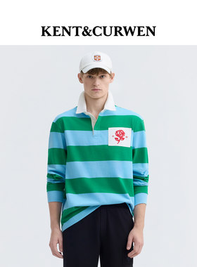 肯迪文玫瑰纯棉刺绣男女款POLO衫