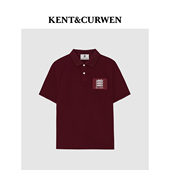 三狮刺绣纯棉POLO衫 KENT&CURWEN 肯迪文2026春夏新品