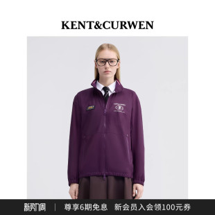 肯迪文秋冬系列男女款 KENT&CURWEN 玫瑰徽章夹克外套 明星同款