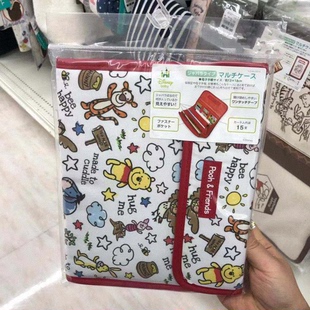 日本迪士尼米奇母子手账可爱病历就诊本护照出生证件收纳包卡包