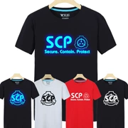 Áo phông dạ quang SCP Foundation trong kiểm soát liên minh bệnh nhân thứ hai chứa hai nhân dân tệ ngắn tay mặc quần áo ngoại vi mùa hè - Carton / Hoạt hình liên quan