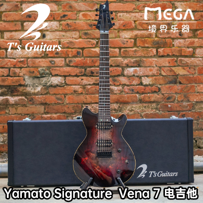 T's Guitars Yamato Signature 大和签名款 Vena 7  电吉他