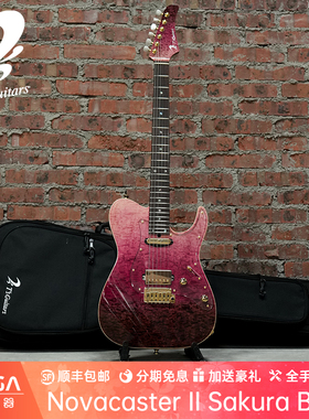 （已售定制参考）T's Guitars Novacaster II Sakura Burst