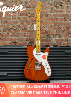 Squier CLASSIC VIBE 60S TELE THINLINE 0374067521 电吉他
