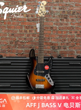 Squier  AFF J BASS V LRL BPG 3TS 0378651500 电贝斯
