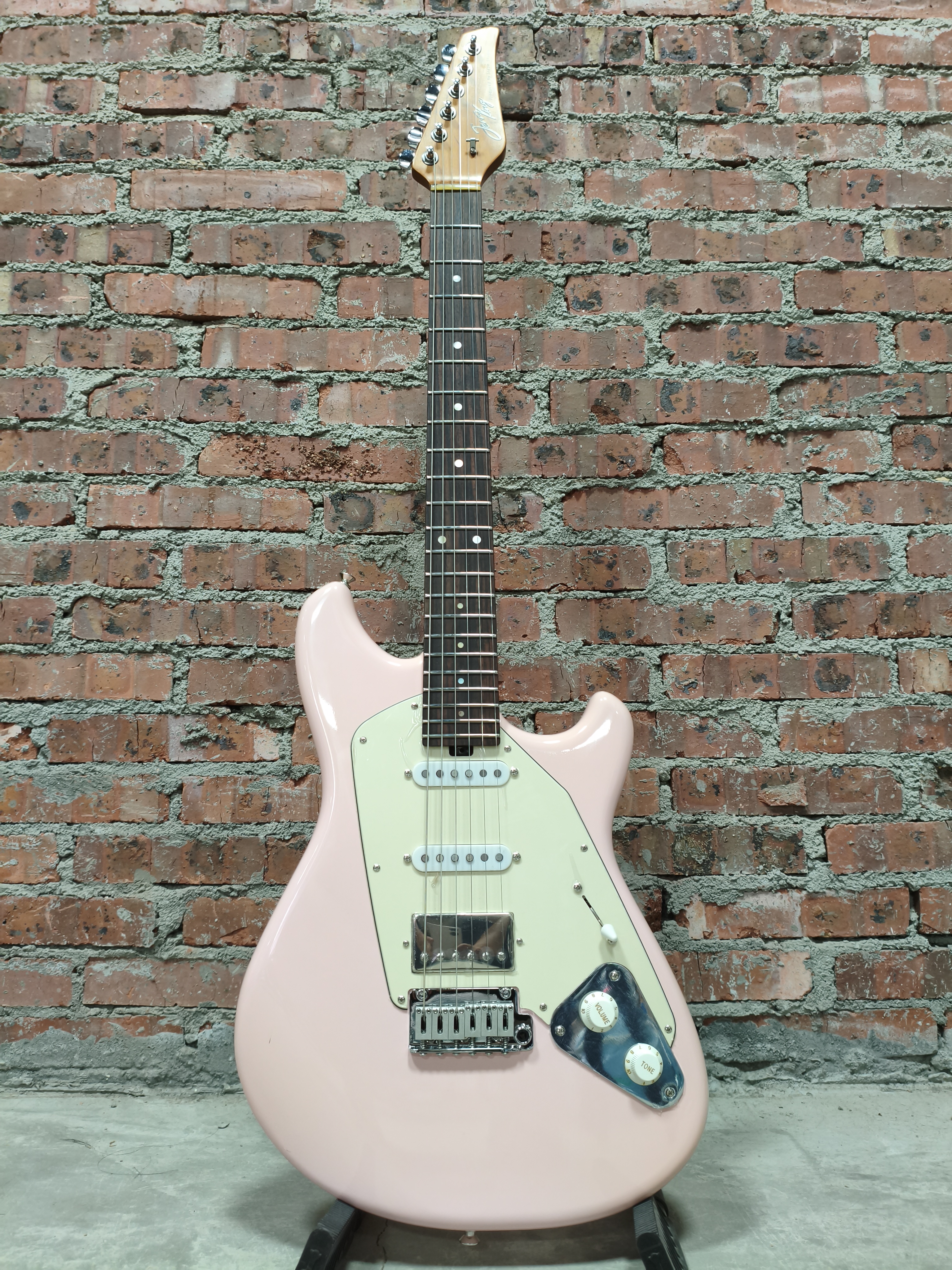 （全新瑕疵特价品）Jerry King Guitars STEAM TONE 电吉他贝壳粉