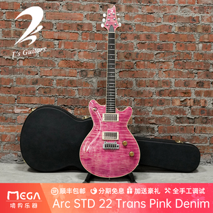 Arc STD Denim 电吉他 Pink Guitars Trans
