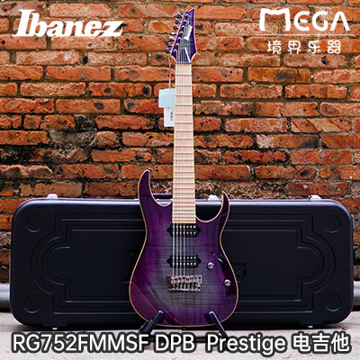 ibanez日产依班娜紫色七弦电吉他