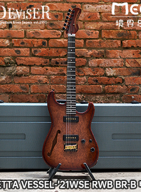 （已售定制参考）Deviser ROSETTA VESSEL 21WSE RWB BRB 电吉他