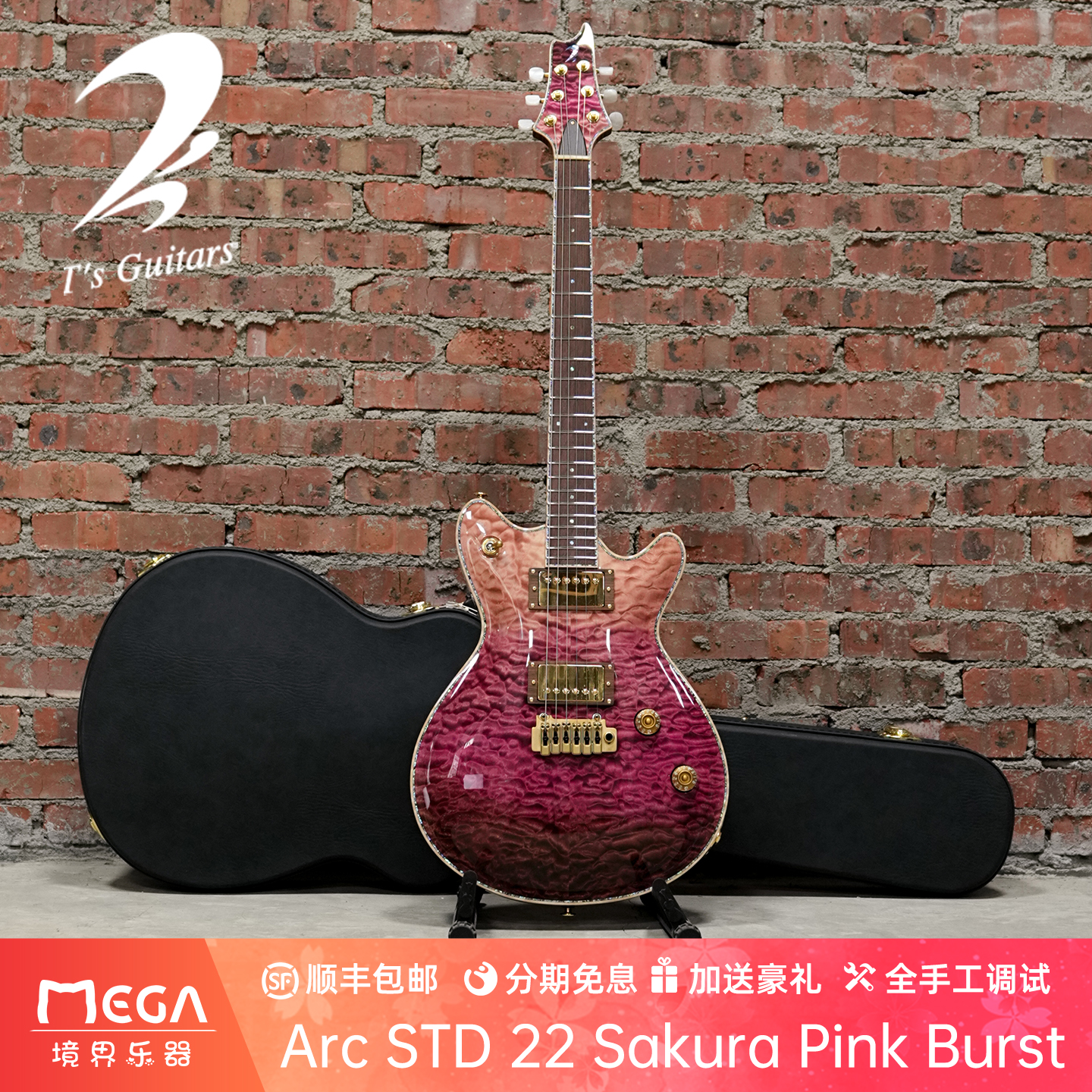 T'sGuitarsArcSTD22电吉他