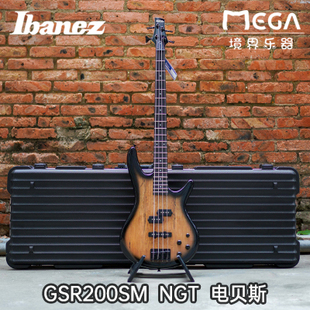 依班娜 IBANEZ GSR200SM NGT 电贝司带前级驱动低音BASS贝斯