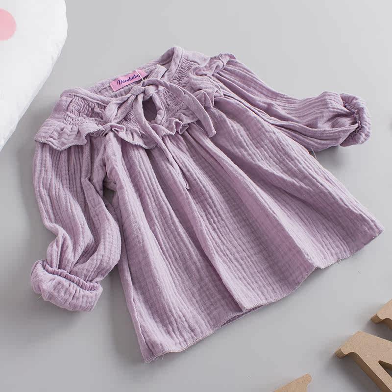 Chemise fille à manche longue - Ref 2085058 Image 3