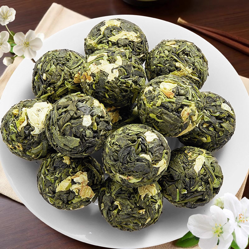 茉莉花茶2025新茶浓香型茉莉大龙珠茶叶自己喝 广西横县古法茶叶