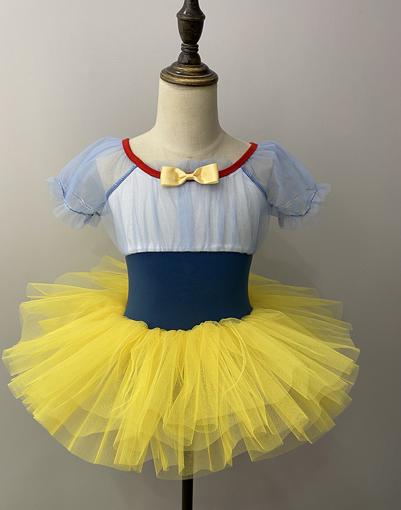 儿童女童时尚中国舞练功服公主风民族芭蕾舞表演跳舞裙舞蹈服套装